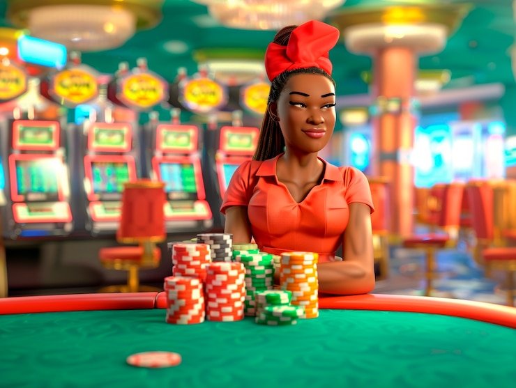 Antarmuka Teen Patti gratis sibola dengan chip virtual dan statistik pemain
